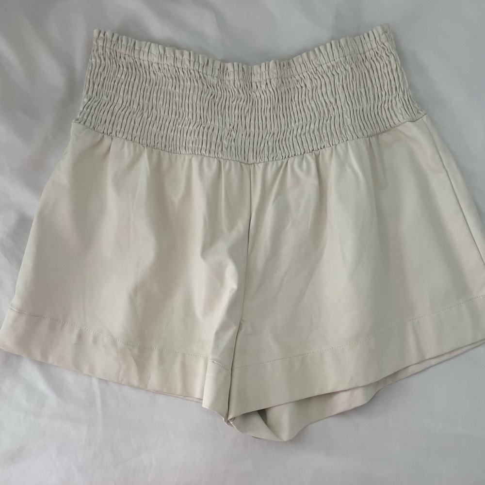 Fab’rik faux leather shorts